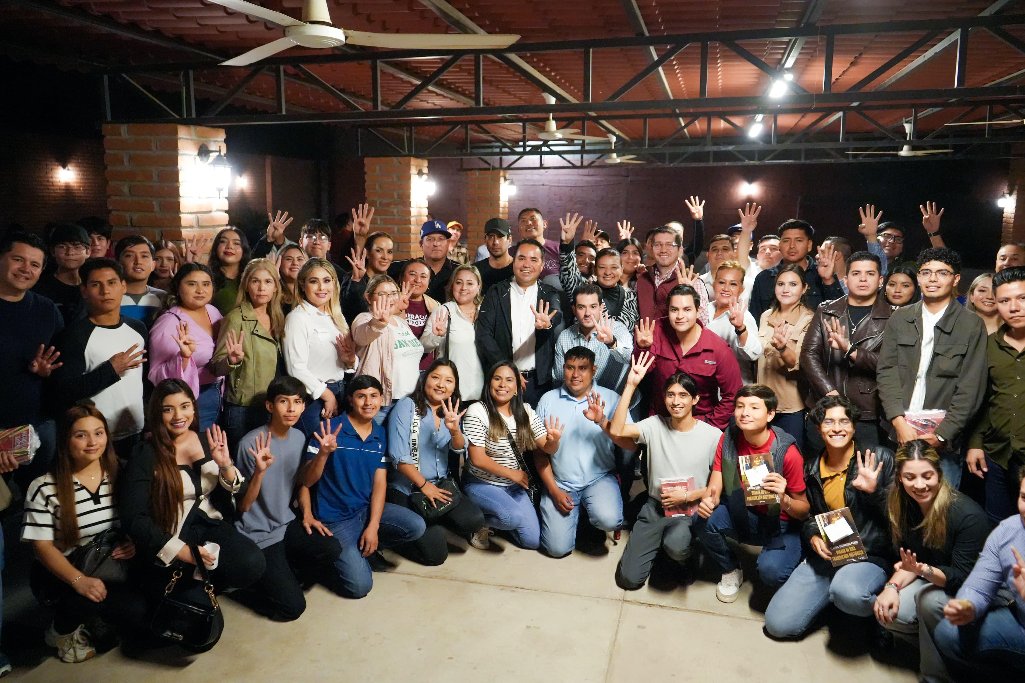 J&oacute;venes del Mayo presentan agenda de equidad y derechos ind&iacute;genas al senador Heriberto Aguilar 