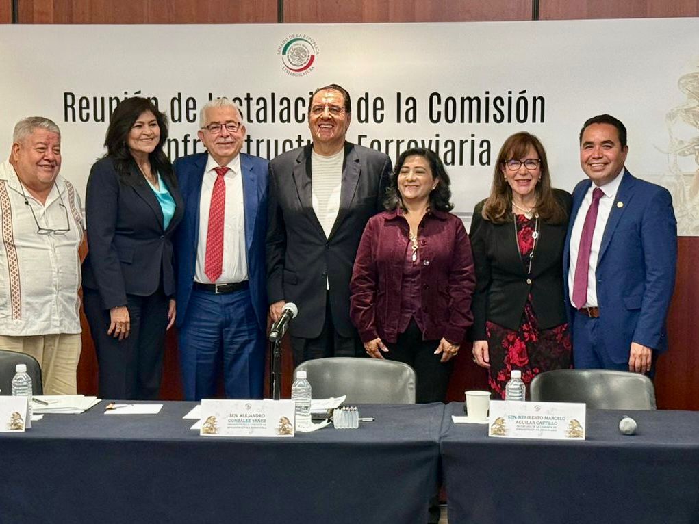 La recuperaci&oacute;n del tren de pasajeros es justicia social y soberan&iacute;a: Heriberto Aguilar 