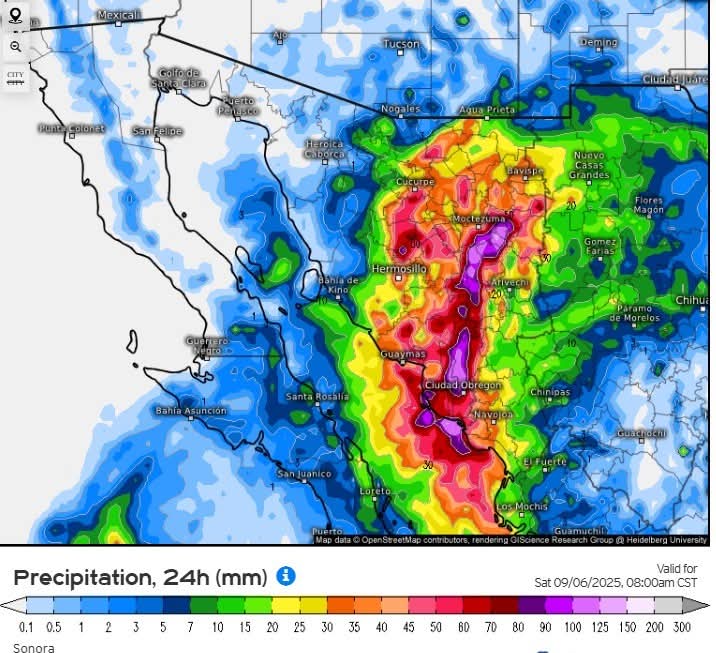 Coordinaci&oacute;n Estatal de Protecci&oacute;n Civil, anuncia el Pron&oacute;stico del Tiempo 