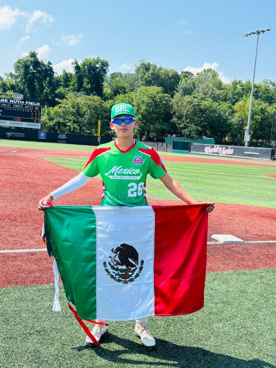 Alumno de Cecyte representa a M&eacute;xico en Torneo Mundial de Beisbol 