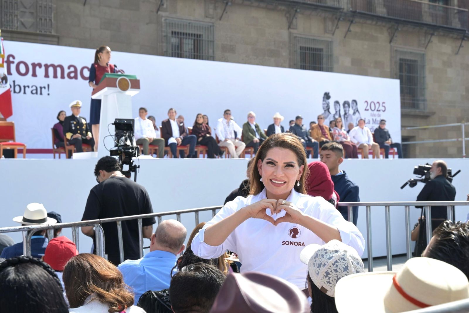 Claudia Sheinbaum tiene el respaldo del pueblo sonorense: Lorenia Valles 