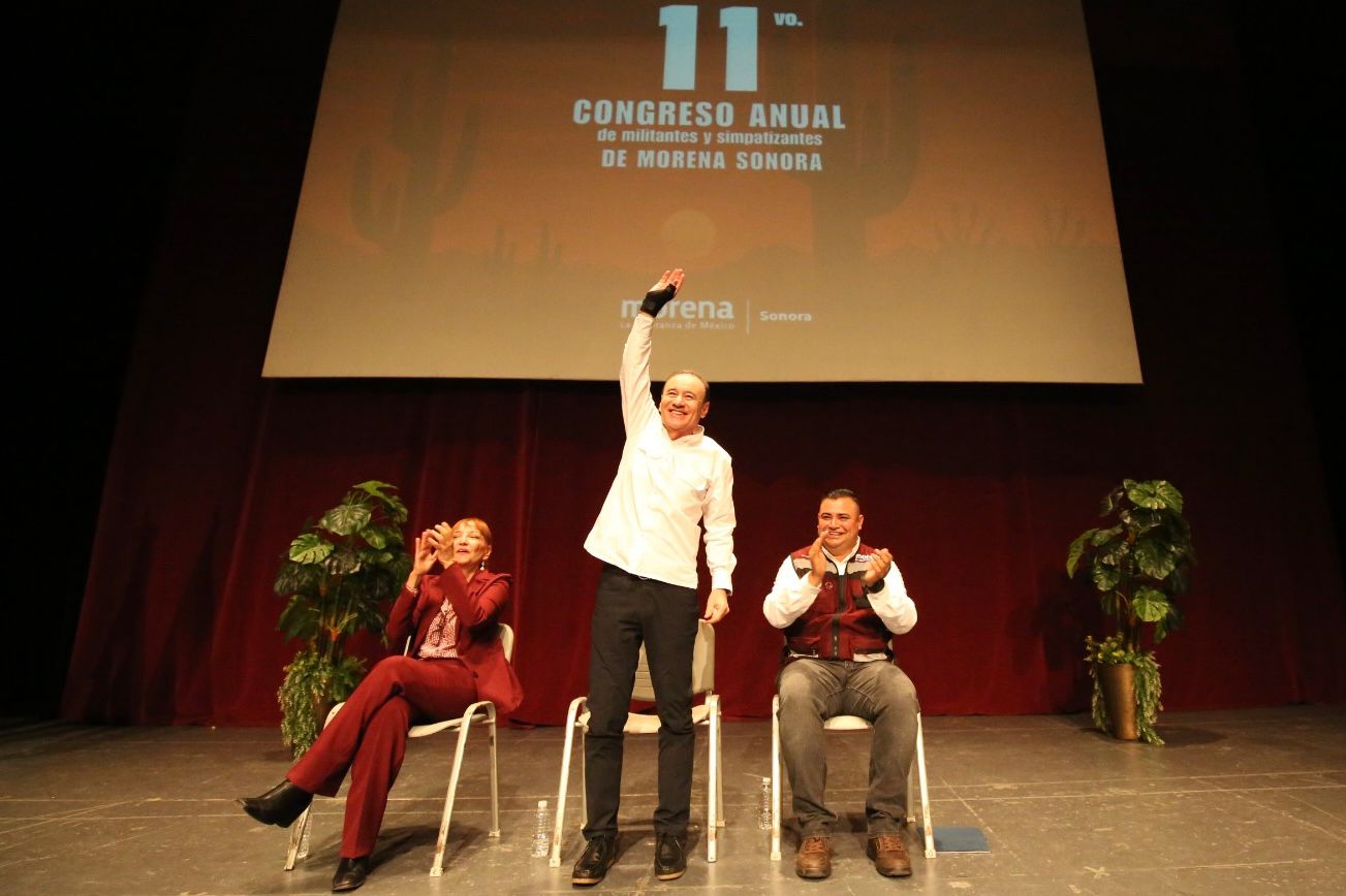 Conmemora Morena Sonora su 11vo.  Congreso Anual