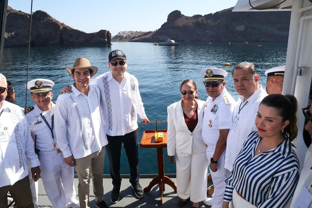 Alfonso Durazo impulsa el Sistema Arrecifal  Artificial en San Carlos