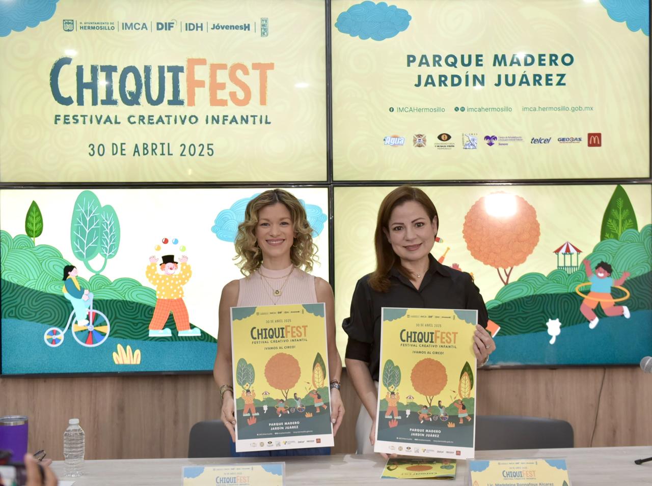 Ayuntamiento de Hermosillo invita a la Cuarta Edici&oacute;n de ChiquiFest, un festival creativo "Vamos al Circo", el 30 de abril en el Parque Madero 