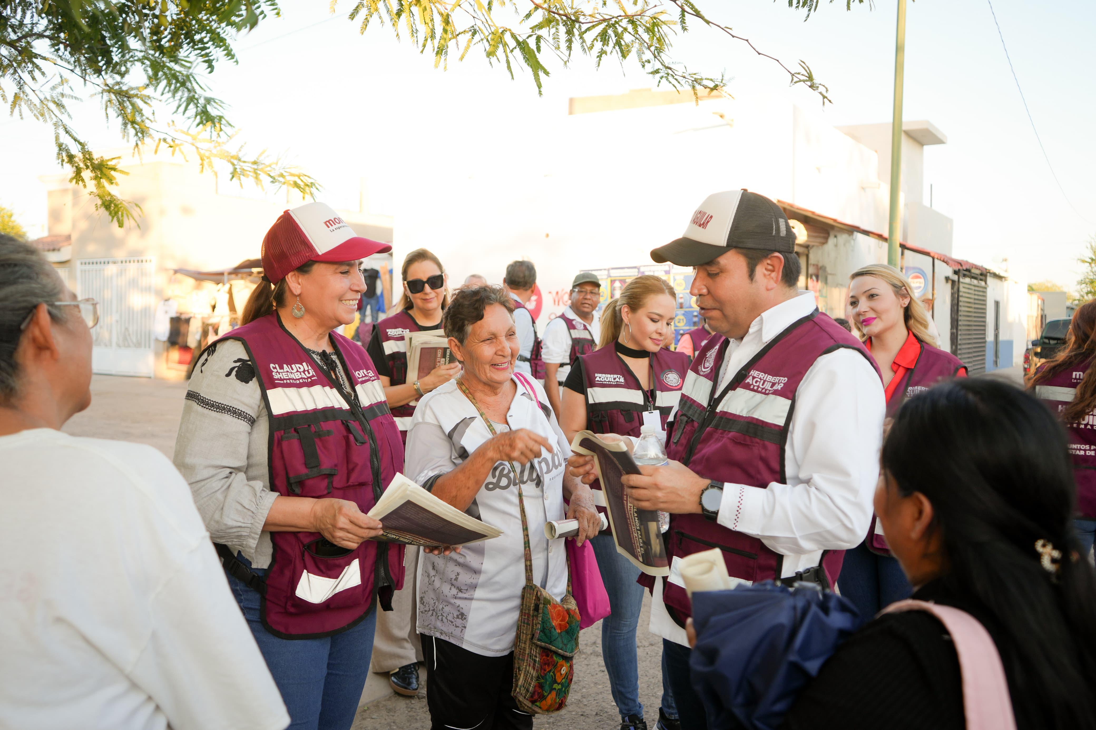 "Recorrer casa por casa, no es una estrategia, es nuestra esencia": Heriberto Aguilar 