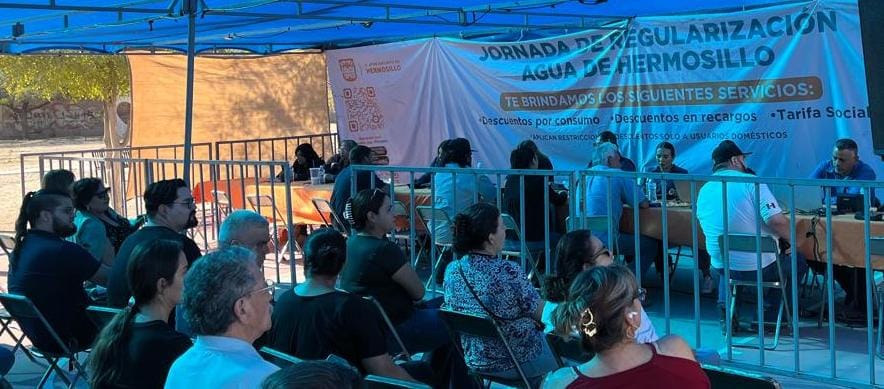 Agua de Hermosillo realiz&oacute; jornada doble para regularizar el agua en esta semana 