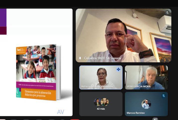 Particip&oacute; Javier Ceballos en reuni&oacute;n virtual con la Comisi&oacute;n Nacional Organizadora con el Mtro. Jos&eacute; Mar&iacute;a Mora