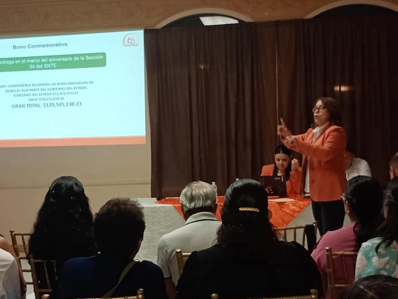 Sigue Secci&oacute;n 54 del SNTE, recorriendo regiones para dar informaci&oacute;n a sus  agremiados 