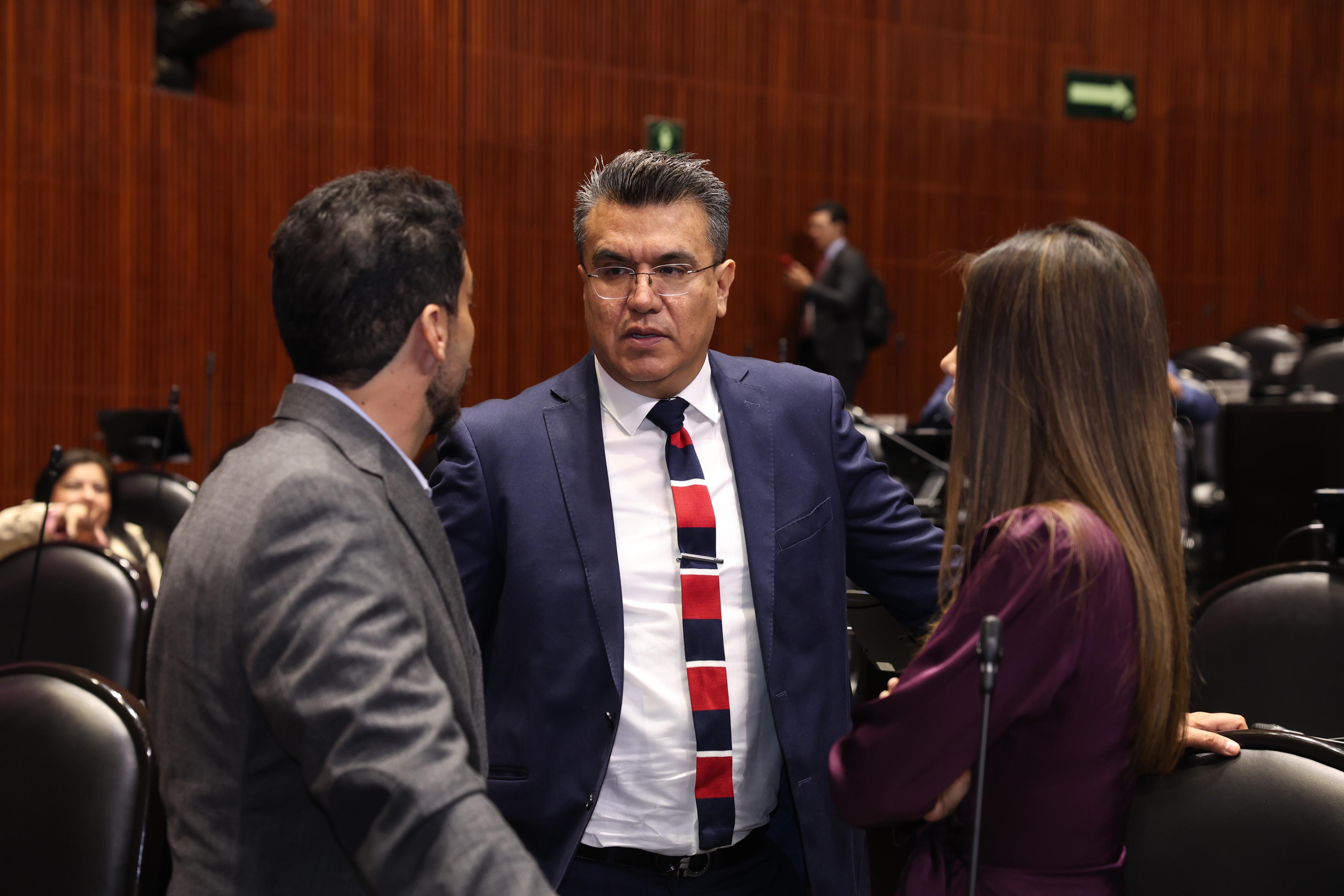 Ram&oacute;n Flores vota en contra en lo particular del dictamen para reducci&oacute;n de penas en la Ley General contra la extorsi&oacute;n as 